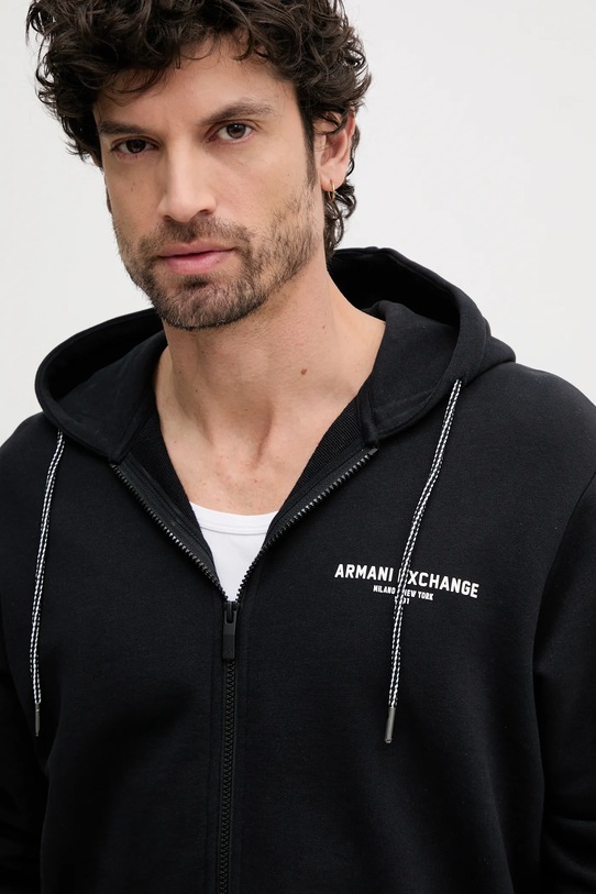 Armani Exchange bluza bawełniana granatowy XM000223.AF12656