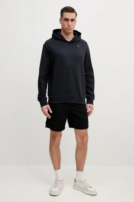 Oblečení Bavlněná mikina Armani Exchange XM000469.AF13109 námořnická modř