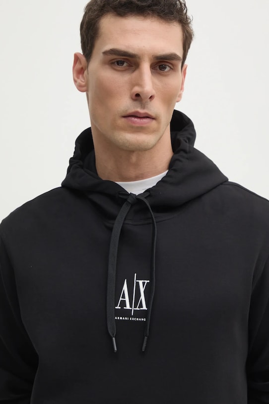 Armani Exchange bluza czarny XM000369.AF10818.NOS