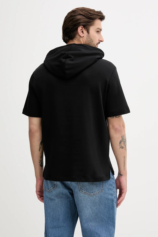 Одежда Хлопковая кофта Armani Exchange XM000495.AF10365 чёрный