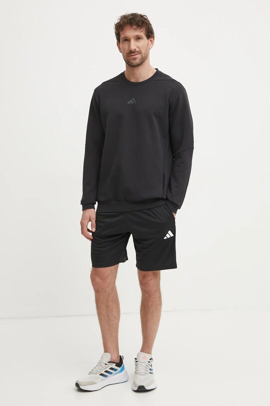 adidas Performance edzős pulóver Designed for Training JJ4642 fekete SS25