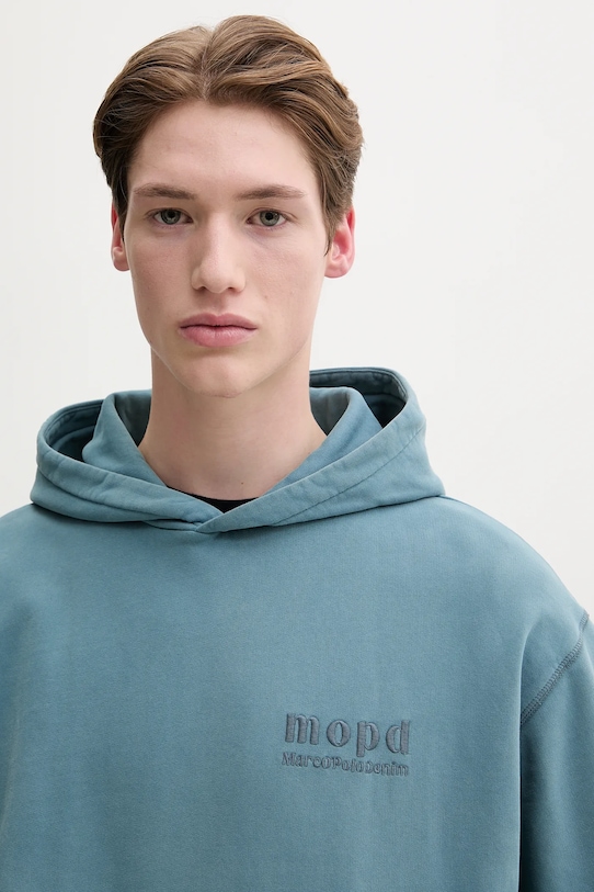 Marc O'Polo hanorac de bumbac albastru 5000006248