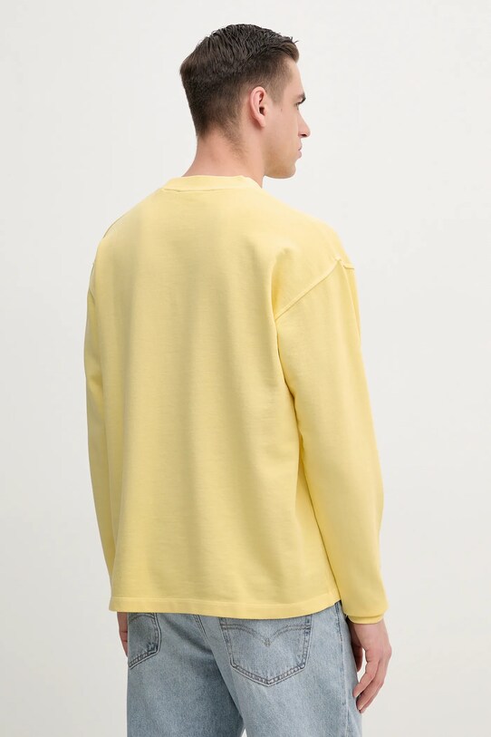 Marc O'Polo bluza bawełniana 5000006057 żółty SS25