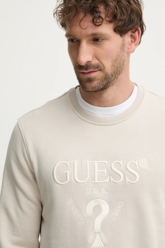 Guess bluza BEAU beżowy M5RQ08.KCN01