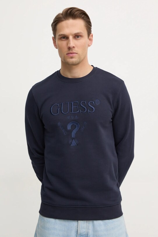 Кофта Guess BEAU без капюшона темно-синій M5RQ08.KCN01