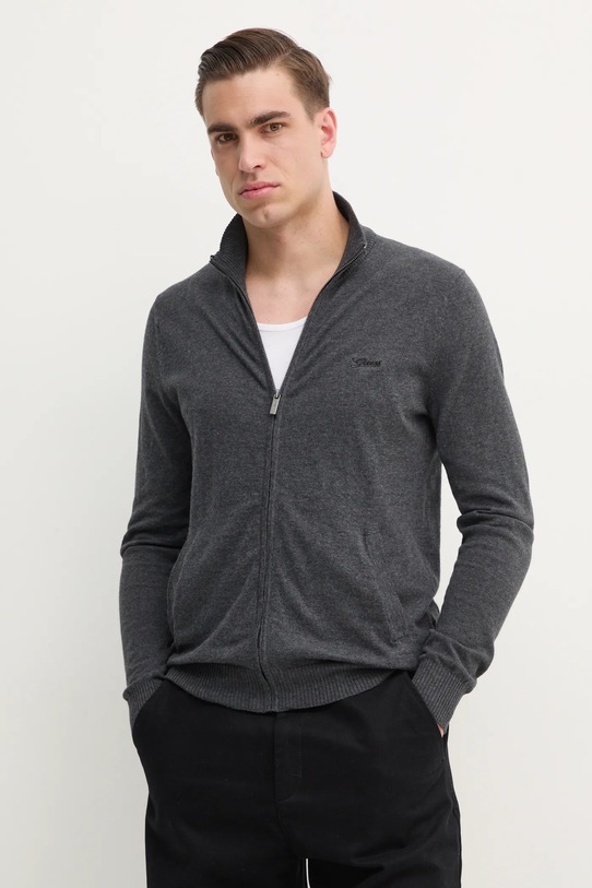 Sveter Guess FARLEY bavlna sivá M5RR04.Z3KI1
