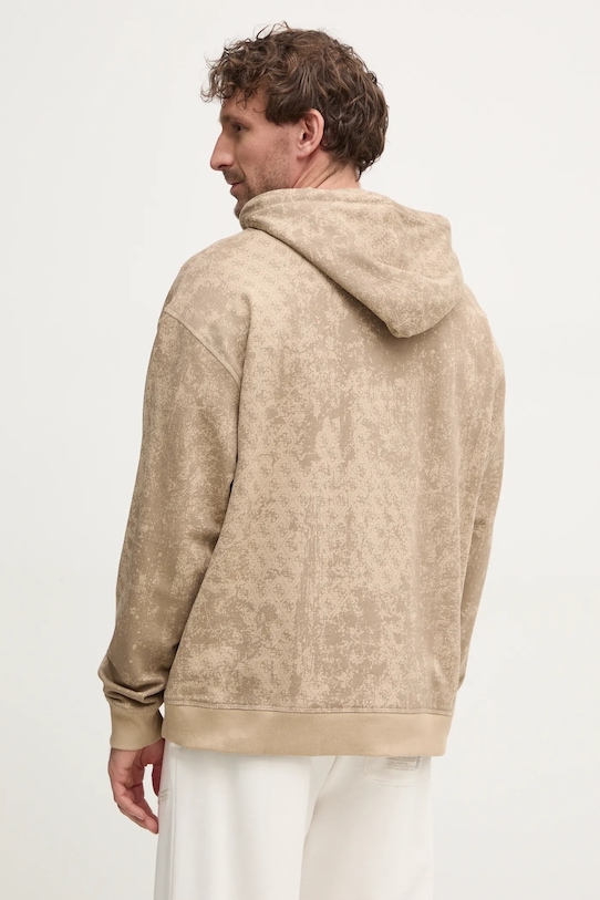 Îmbrăcăminte Guess hanorac de bumbac GOTAM Z5RQ16.K9YI1 bej