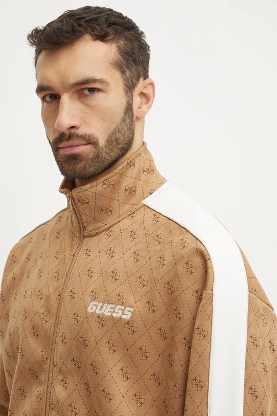 Mikina Guess MOJO béžová Z5RQ21.KCJY2