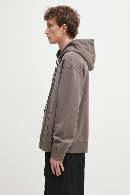 Хлопковая кофта MM6 Maison Margiela SH0GU0018 коричневый SS25