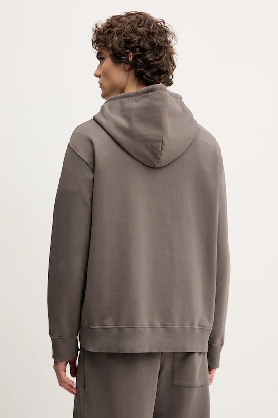 Oblečenie Bavlnená mikina MM6 Maison Margiela SH0GU0018 hnedá