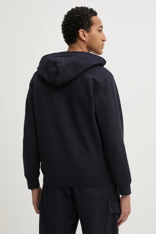 Odzież C.P. Company bluza bawełniana 18CMSS044A005086W granatowy