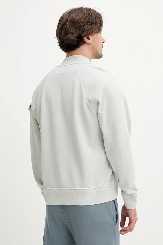 Odzież C.P. Company bluza bawełniana 18CMSS048A110044R szary