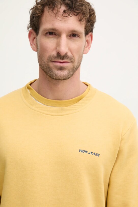Кофта Pepe Jeans DAMIAN CREW жовтий PM582754