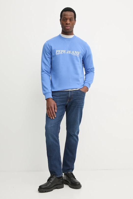 Pepe Jeans bluza DYLAN CREW PM582756 violet SS25