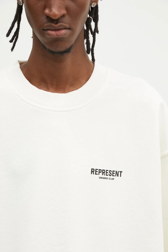 Represent cotton sweatshirt Owners Club Sweater beige OCM41115.072