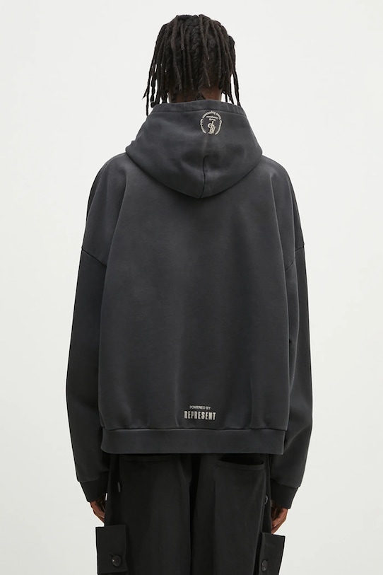 Oblečenie Bavlnená mikina Represent World Championship Hoodie MLM41144.04 sivá