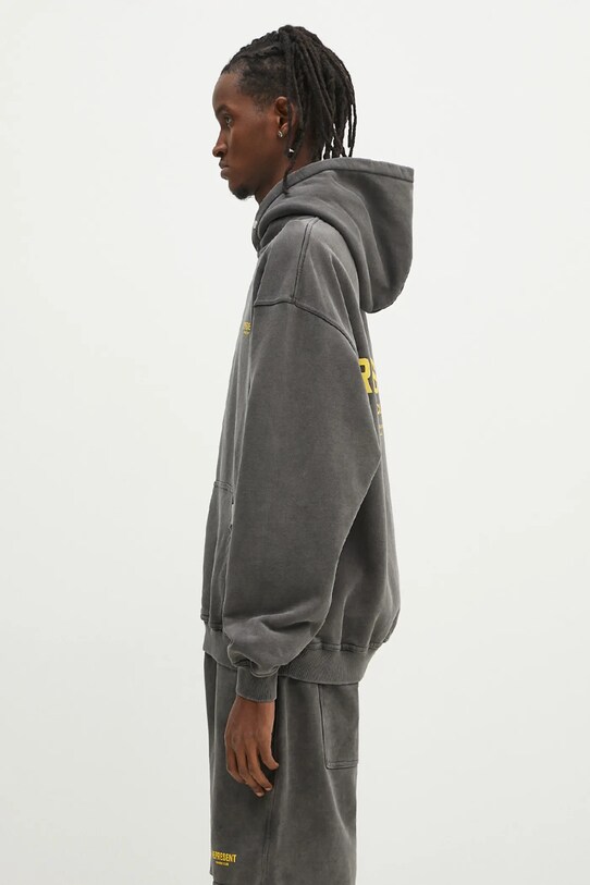Pamučna dukserica Represent Owners Club Hoodie OCM41113.4734 siva SS25