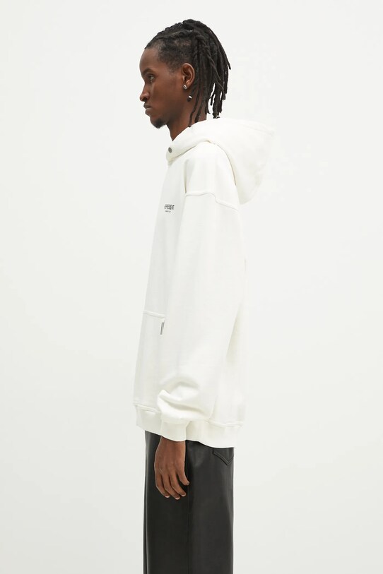 Represent felpa in cotone Owners Club Hoodie OCM41113.072 beige SS25