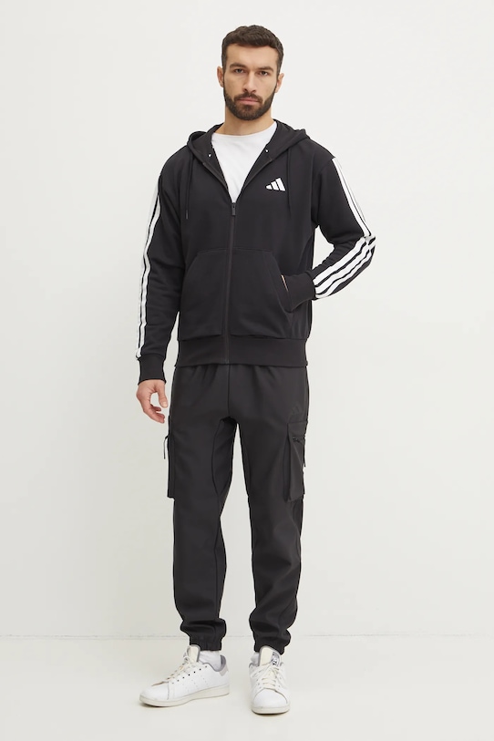 adidas bluza Essentials JD1877 negru AW25