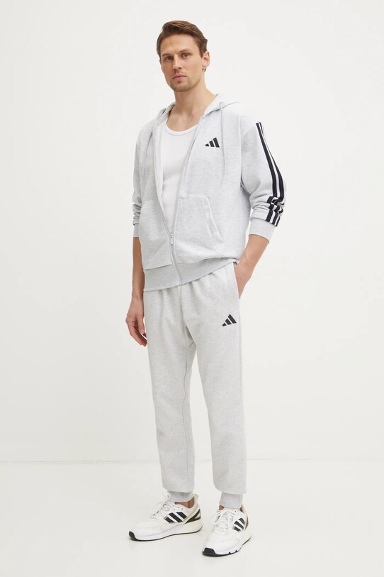 adidas bluza Essentials JE6343 szary SS25