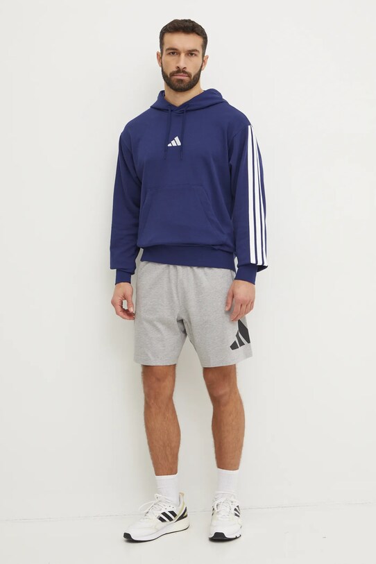 adidas bluza Essentials JD1872 bleumarin SS25