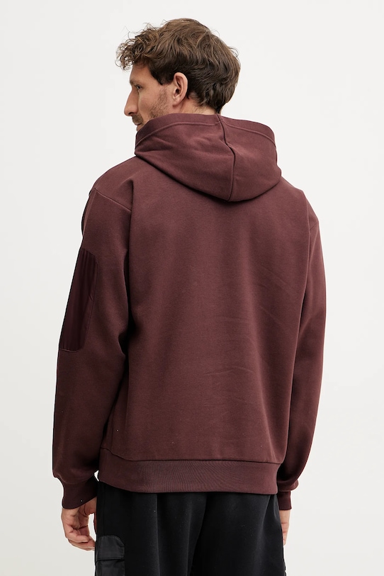 Oblečenie Mikina adidas City Escape JF3278 burgundské