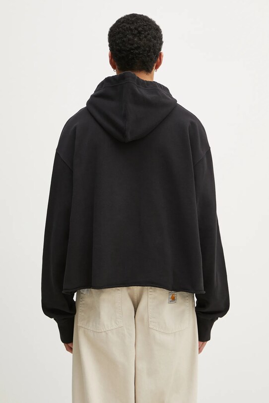 Abbigliamento MM6 Maison Margiela felpa in cotone SH2GU0017 nero