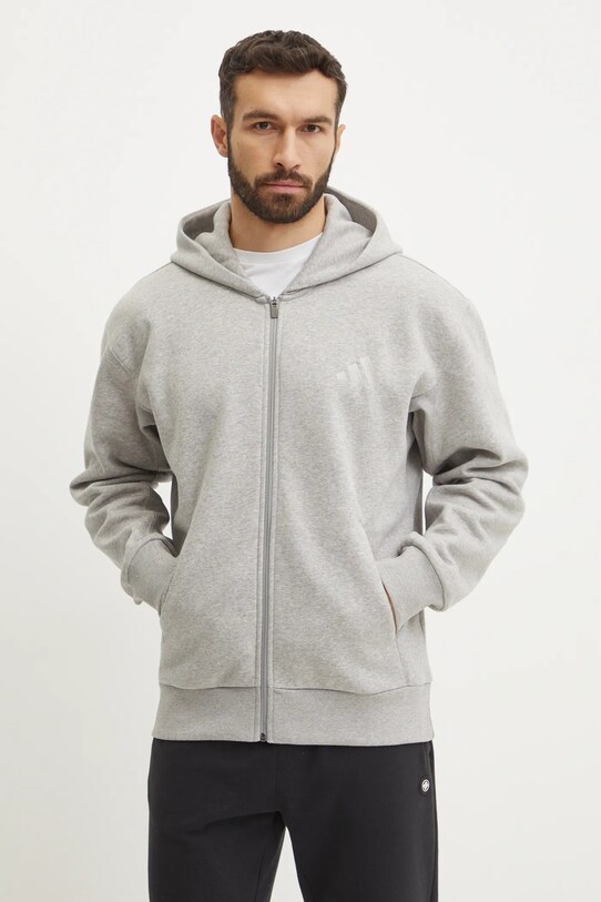 Mikina adidas ALL SZN melanž sivá IY4159