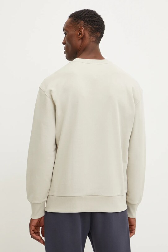Îmbrăcăminte adidas hanorac de bumbac ALL SZN JI6386 bej