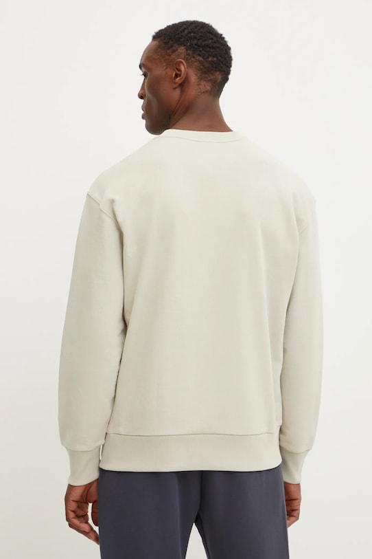Одяг Бавовняна кофта adidas ALL SZN JI6386 бежевий