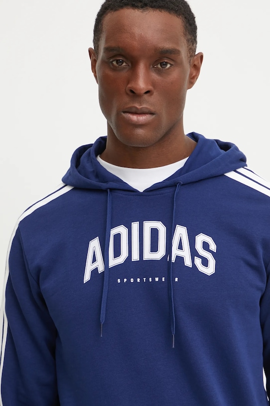 adidas bluza Collegiate bleumarin JV6502