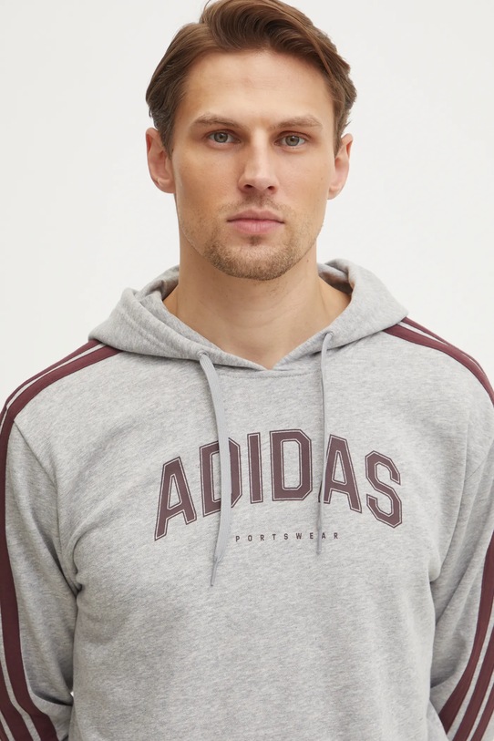 adidas bluza Collegiate szary JV6505
