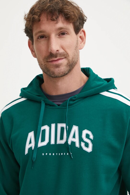 Суичър adidas Collegiate зелен JV6506
