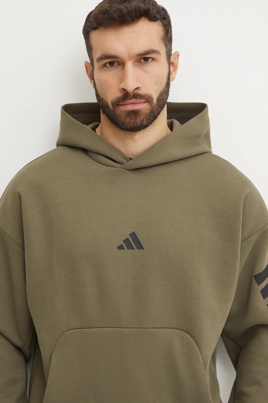 Mikina adidas Future Icons zelená JD4856