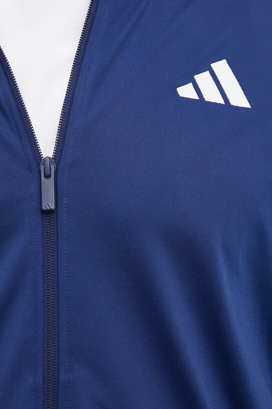 Mikina adidas 3-Stripes JI8817 tmavomodrá