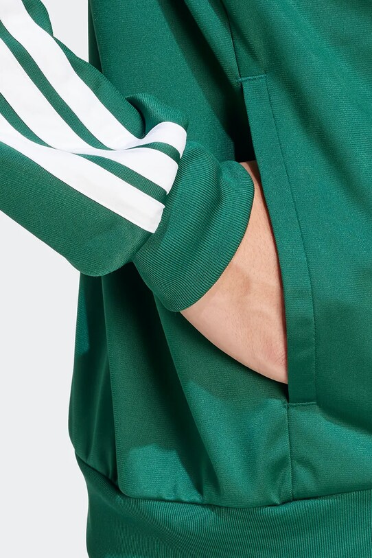 Mikina adidas 3-Stripes zelená JI8821