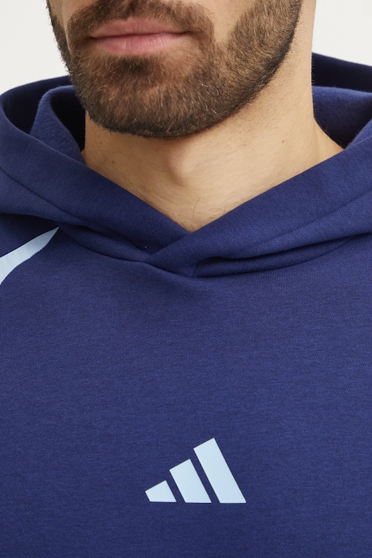 Mikina adidas Essential Colorblock JD8064 tmavomodrá