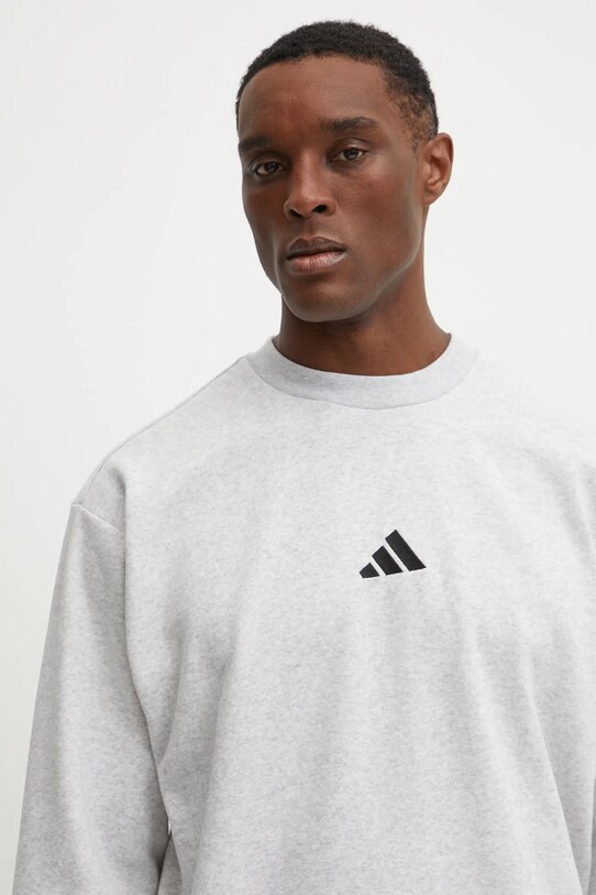 Mikina adidas Feelcozy šedá JE3791