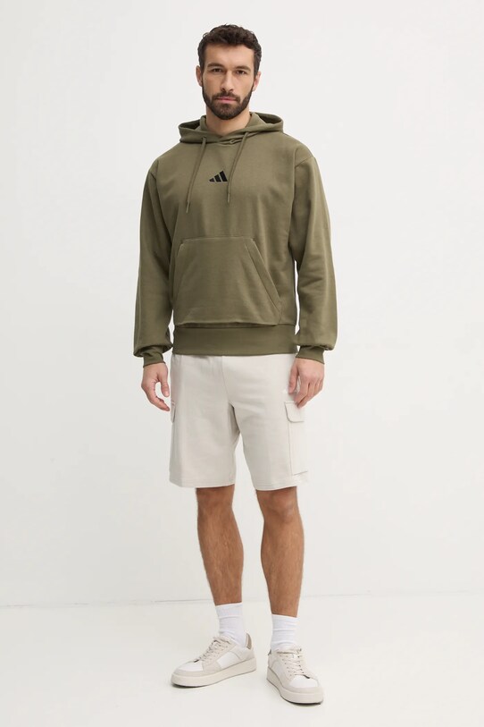 Кофта adidas Feelcozy JE3799 зелёный SS25