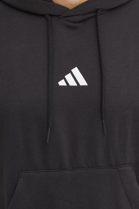 Μπλούζα adidas Feelcozy JE3807 μαύρο