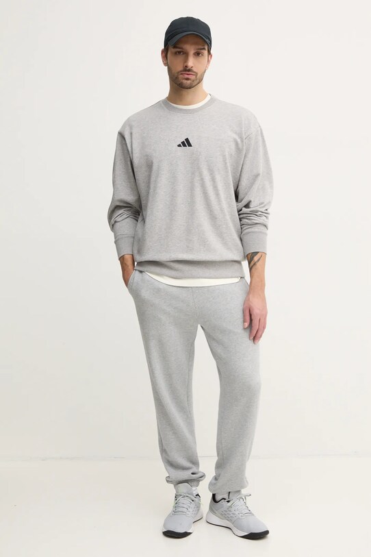 adidas bluza Feelcozy JE3828 gri SS25