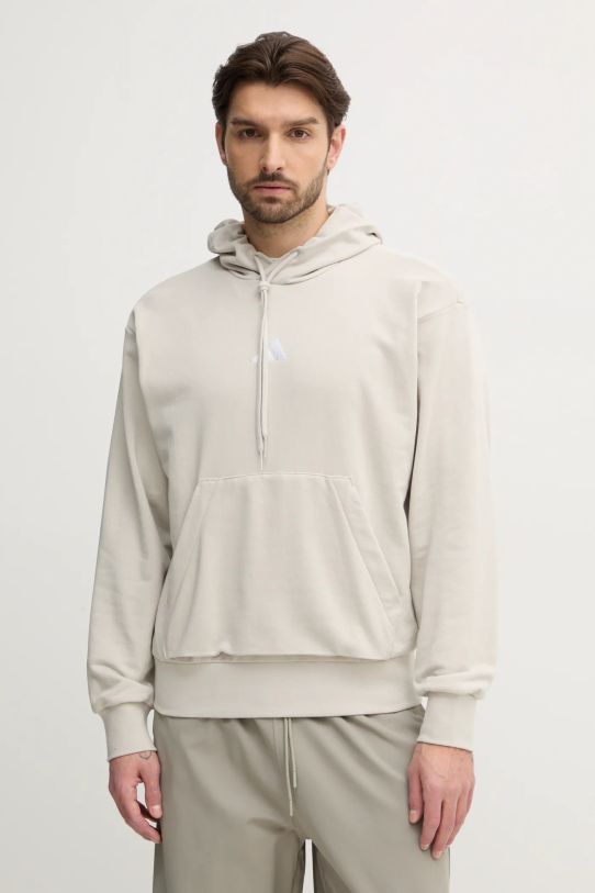 Кофта adidas Feelcozy с капюшоном бежевый IN6085