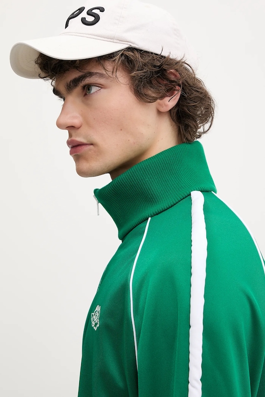 Fiorucci bluză Puffy Piping Angel Track Sweatshirt verde U02SPSZI270PL01GN02