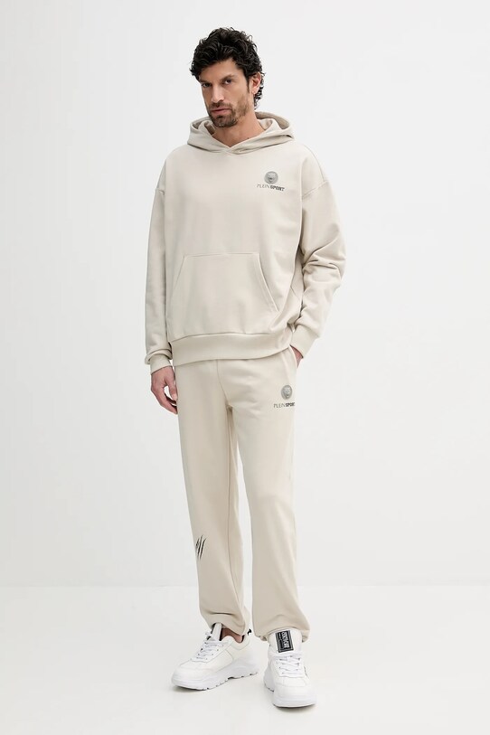PLEIN SPORT bluza SAEC.MJB3578.STE001N beżowy SS25