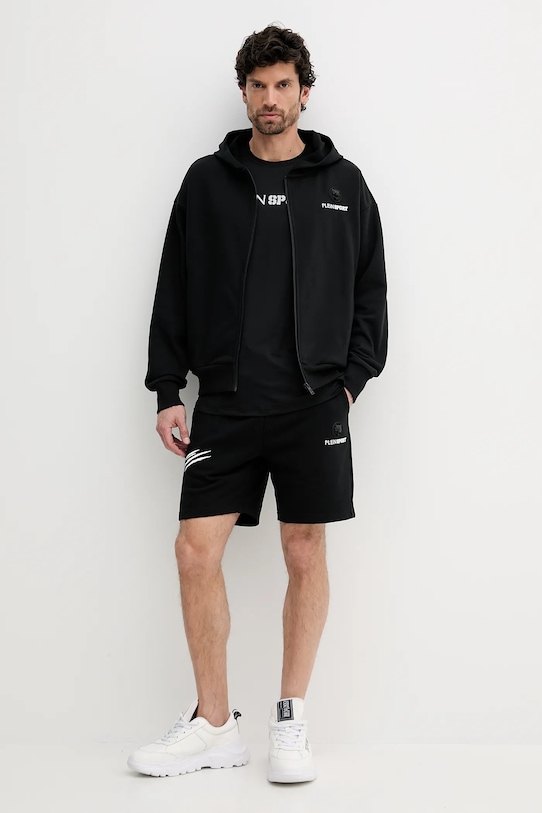 Mikina PLEIN SPORT SAEC.MJB3579.STE001N čierna SS25