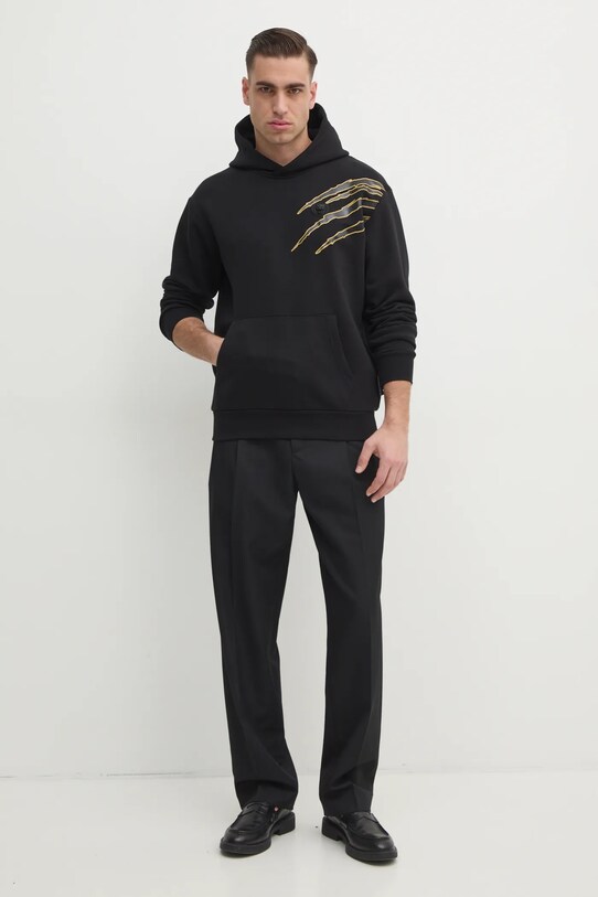 PLEIN SPORT bluza SAEC.MJB3588.STE001N negru SS25