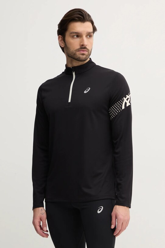 Лонгслив для бега Asics Icon regular чёрный 2011D241