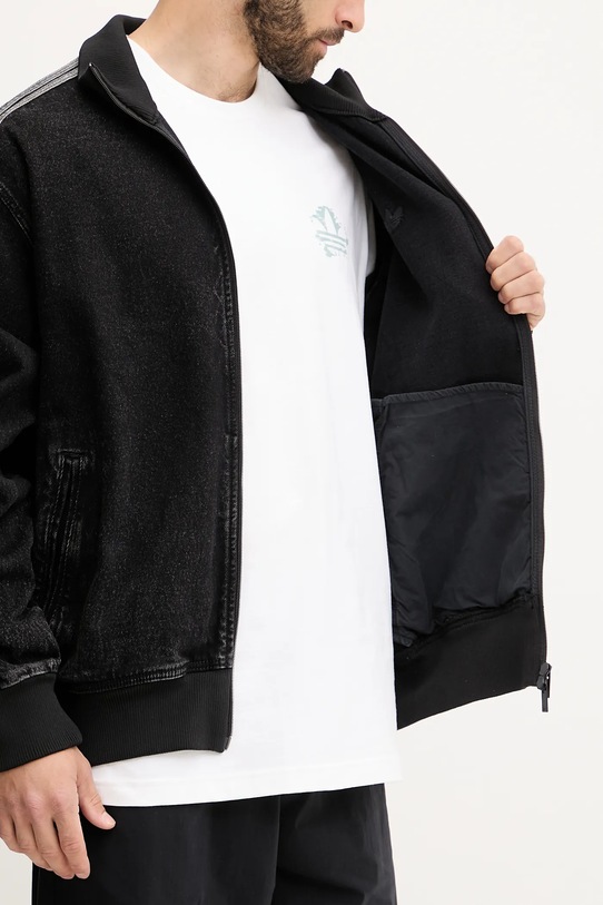 adidas Originals geacă jeans Adicolor Denim Firebird Track Top JC6717