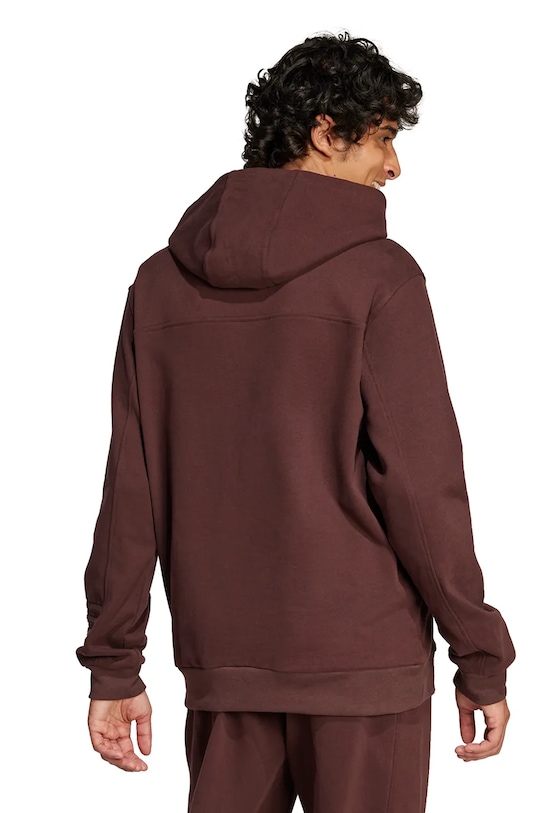 Mikina adidas Originals Premium Loved Hoodie JC8351 hnedá