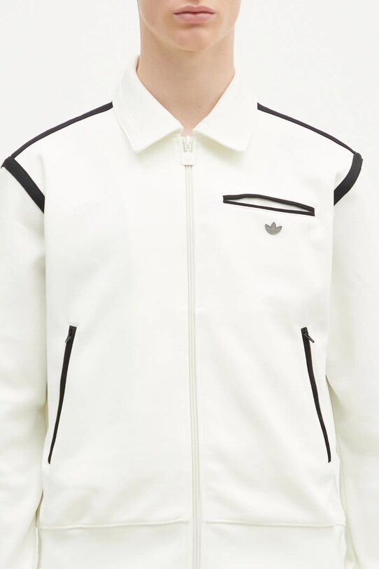 adidas Originals bluză Premium Tracktop bej JD3396